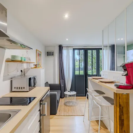 Daire Le Mermoz - Parking Gratuit - Airport 15min Mérignac