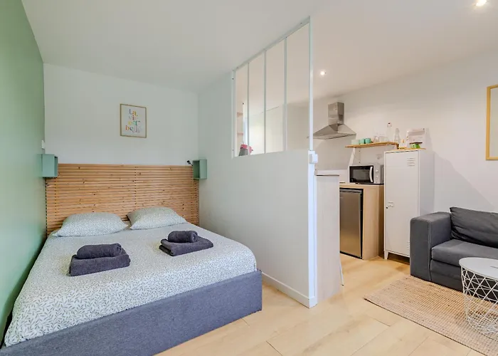 公寓 Le Mermoz - Parking Gratuit - Airport 15min *