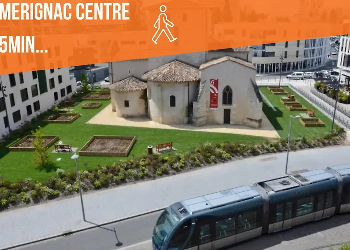 Le Mermoz - Parking Gratuit - Airport 15min Apartment *