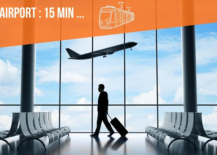 Le Mermoz - Parking Gratuit - Airport 15min 公寓 *